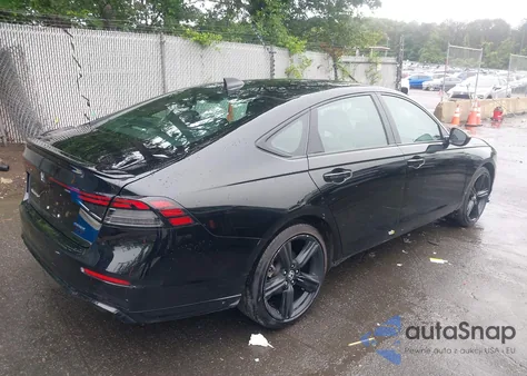 2023 Honda Accord Hybrid Sport-L z USA, uszkodzony, nr VIN 1HGCY2F77PA034108